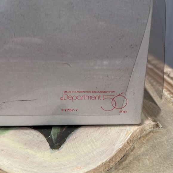 Vintage Department 56 Oversized Handblown Mercury Glass Santa Claus Ornament New - Picture 14 of 16